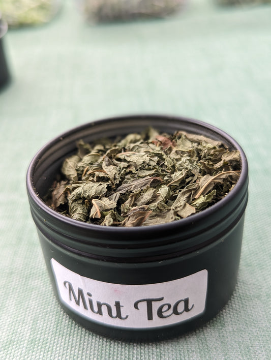 Mint tisane